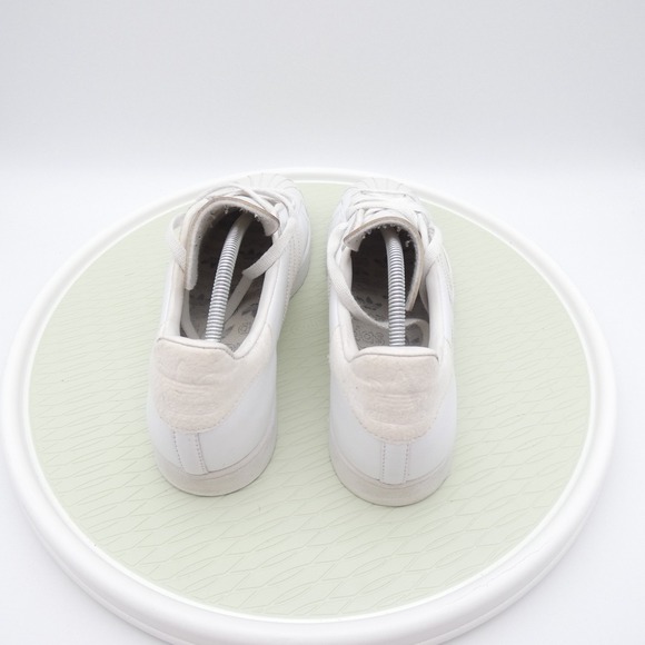 Adidas La Marque Aux 3 678208 Mens 12 Athletic Shoes White Leather Sneakers - Picture 5 of 11